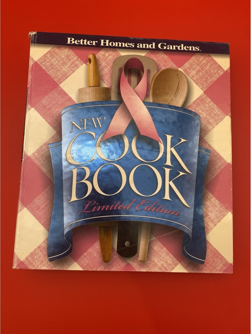Better Homes & Gardens Limited Edition New Cook Book - Breast Cancer Awareness